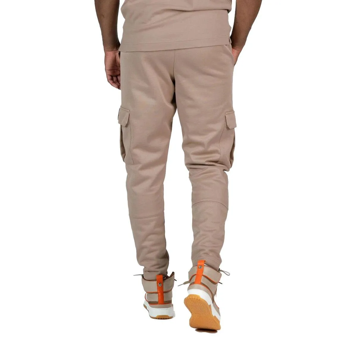 Q  Regular Fit Cargo Pants Warm Taupe