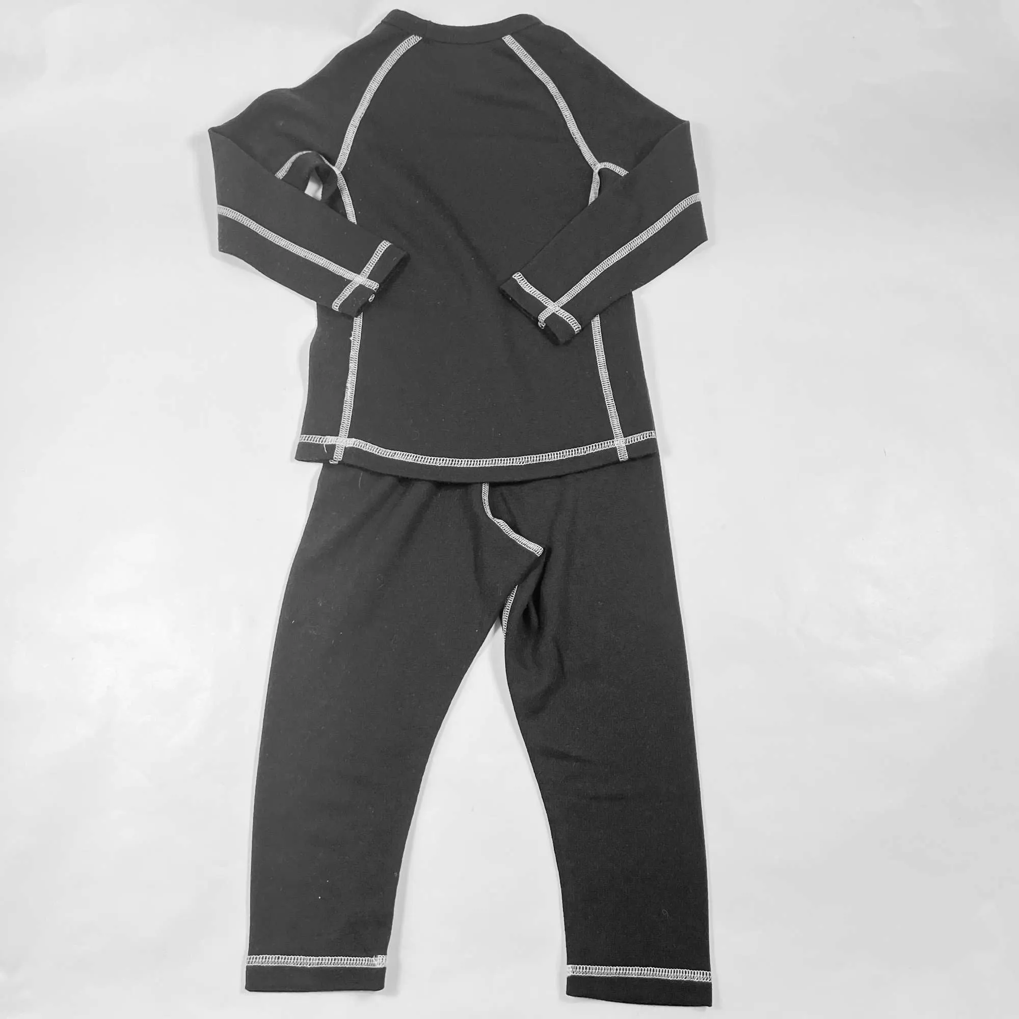 Reima black thermal set 90