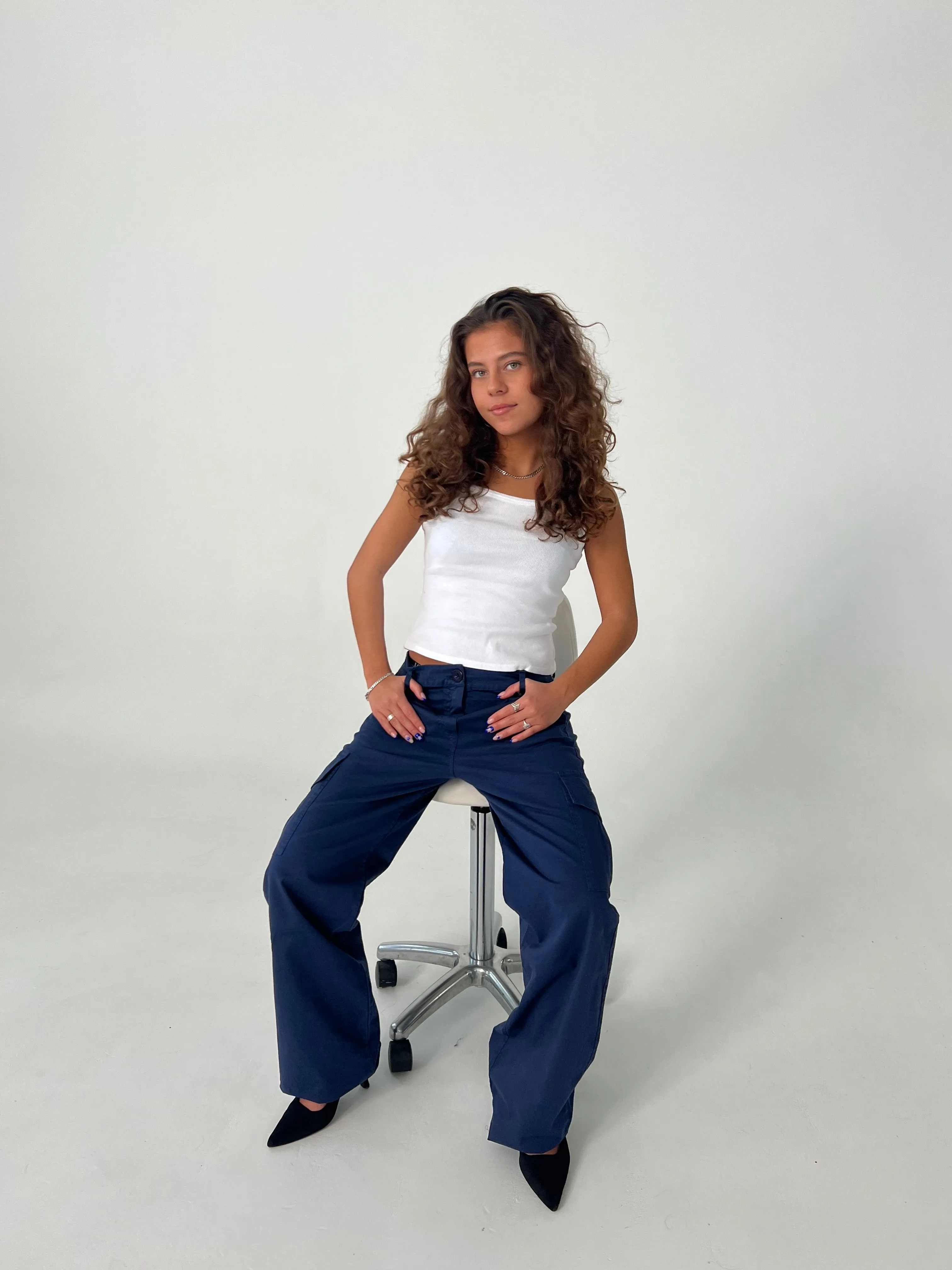 Riri cargo pants - Navy