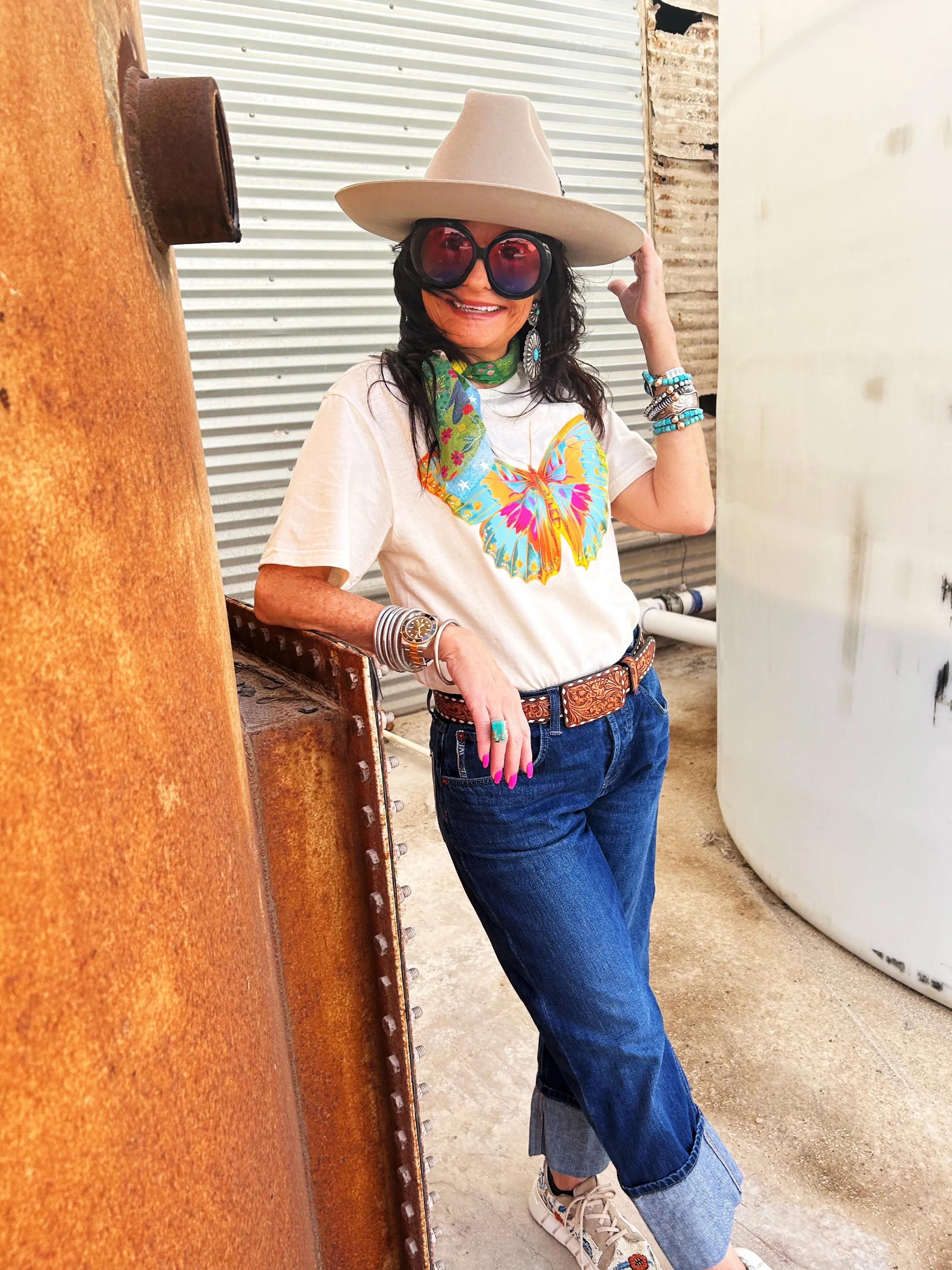 Rolling Hills XOXO Scarf