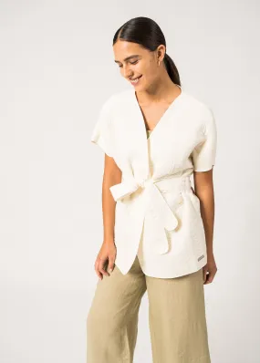 Saint James Ste Luna Quilted Kimono Jacket