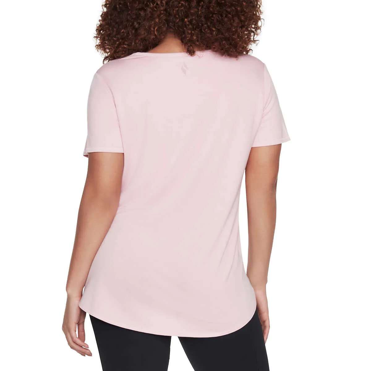 Skechers Women's 2-Pack Lightweight Tee Soft Active Casual Tunic T-Shirt