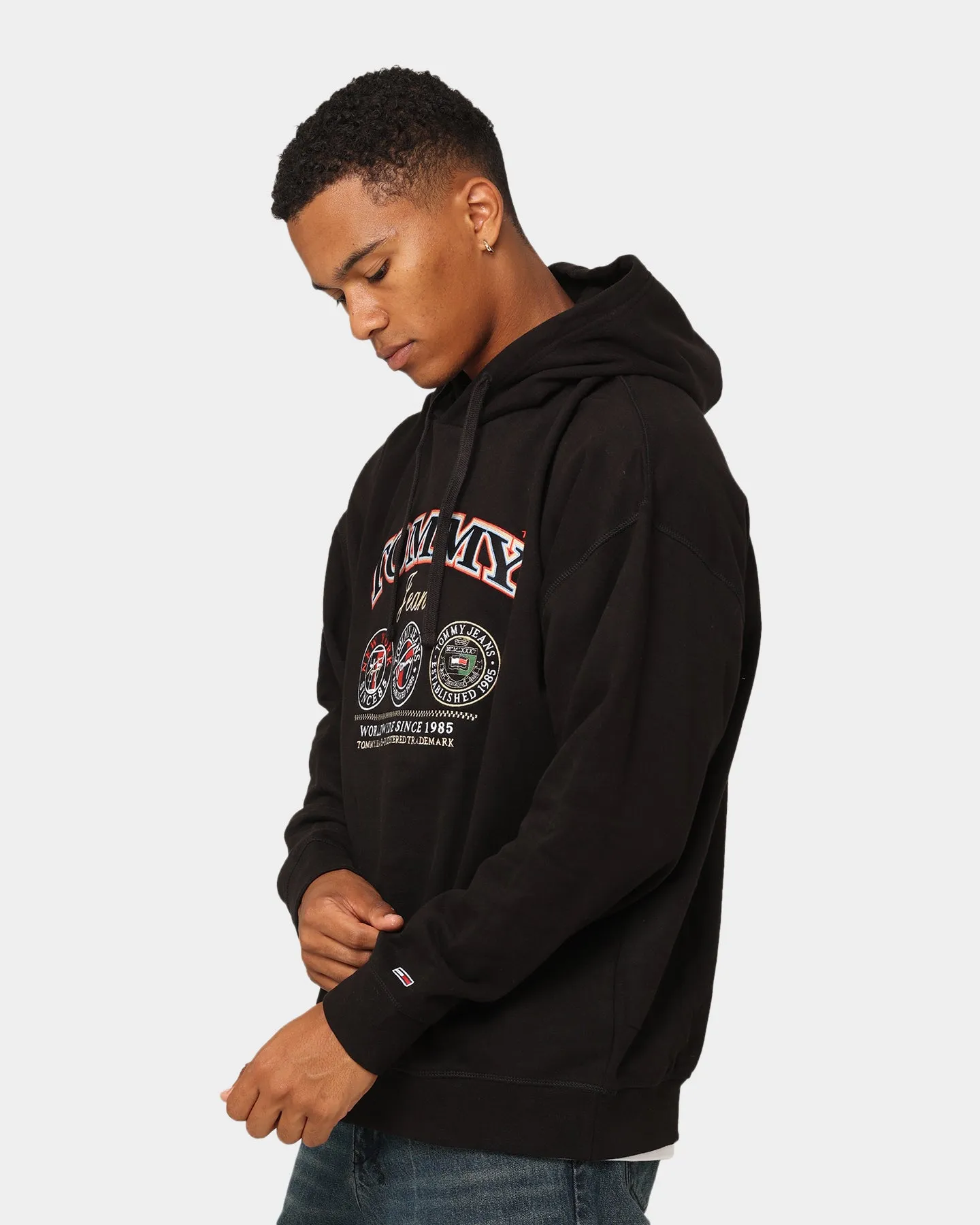 Tommy Jeans TJM Skater TJ Luxe Hoodie Black