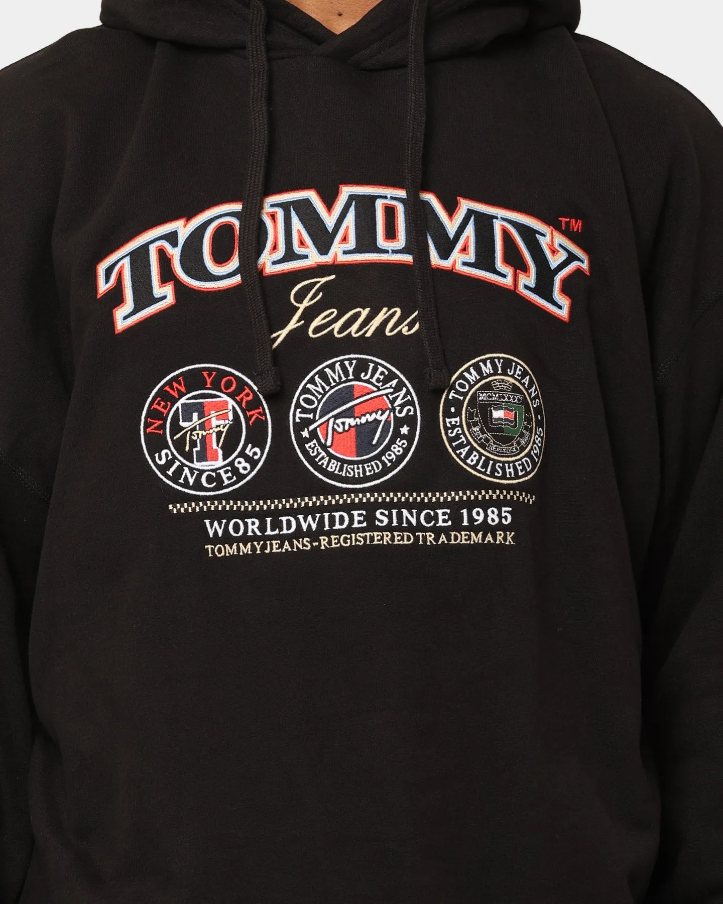 Tommy Jeans TJM Skater TJ Luxe Hoodie Black