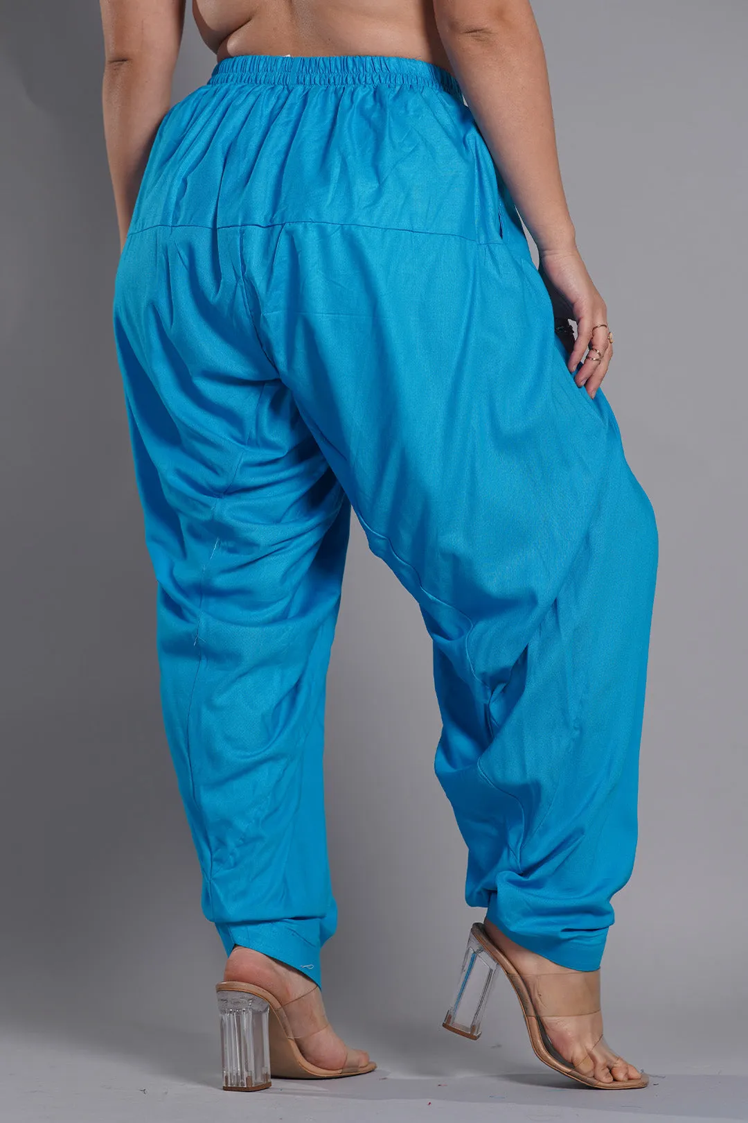 Turquoise Rayon Salwar