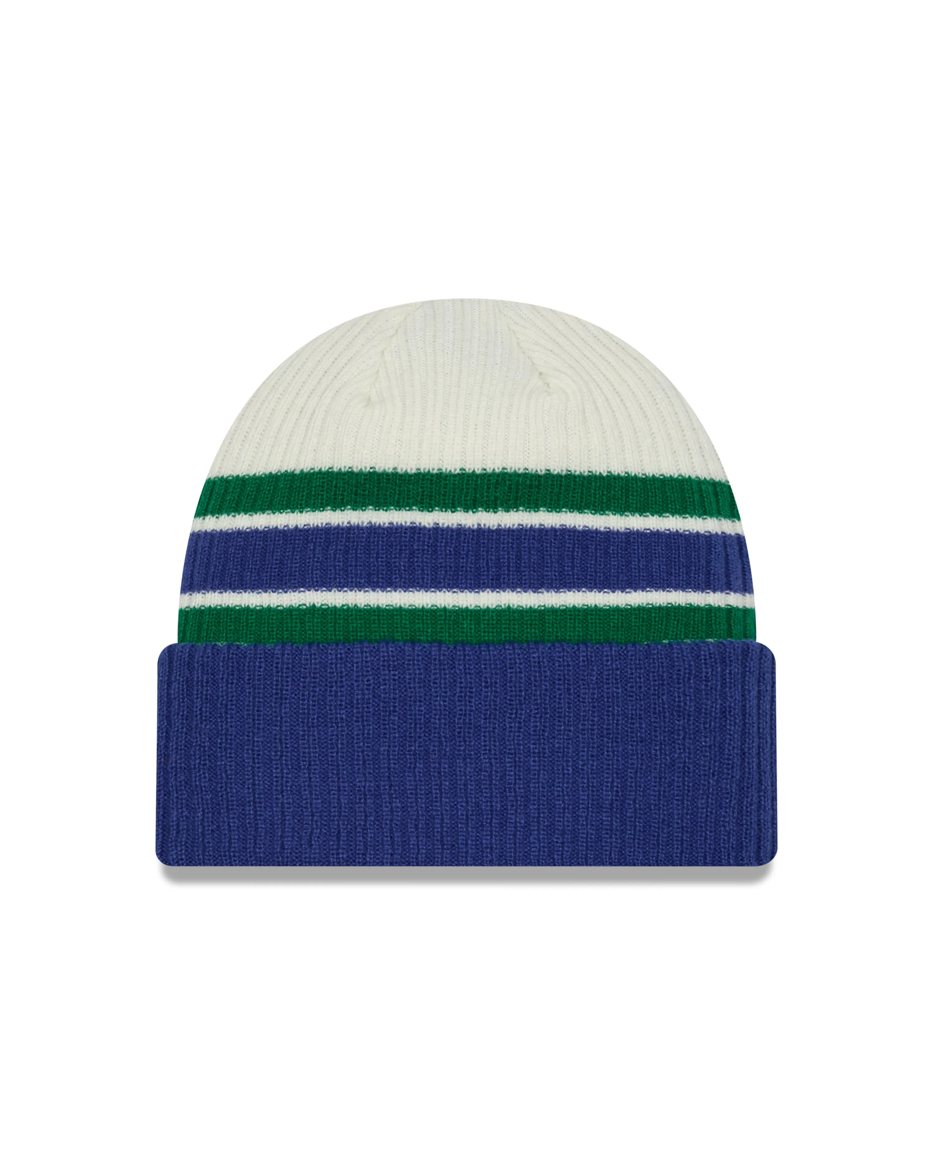 Vancouver Canucks NHL New Era Men's Vintage Beanie Knit Hat