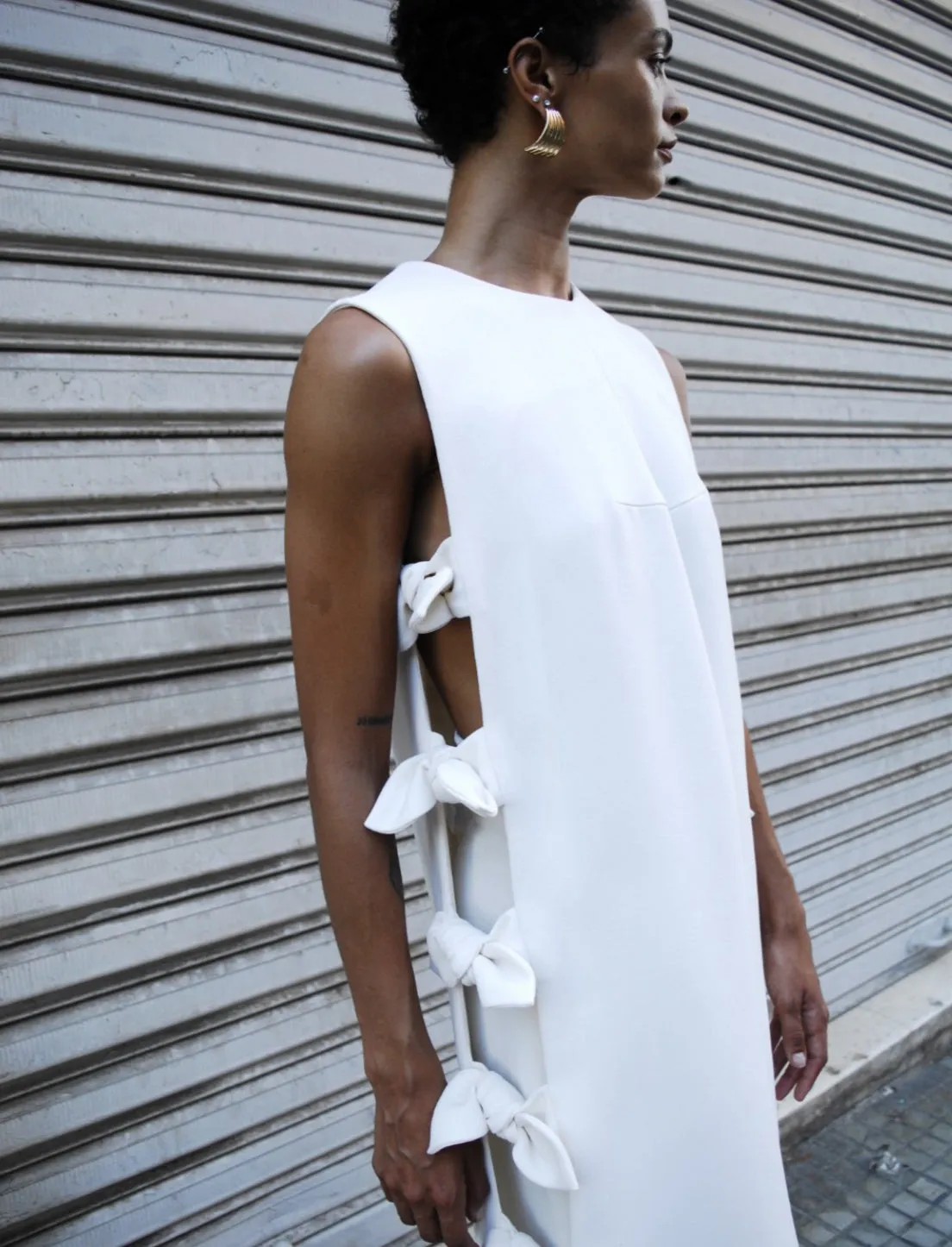 Verushka Dress in Cream