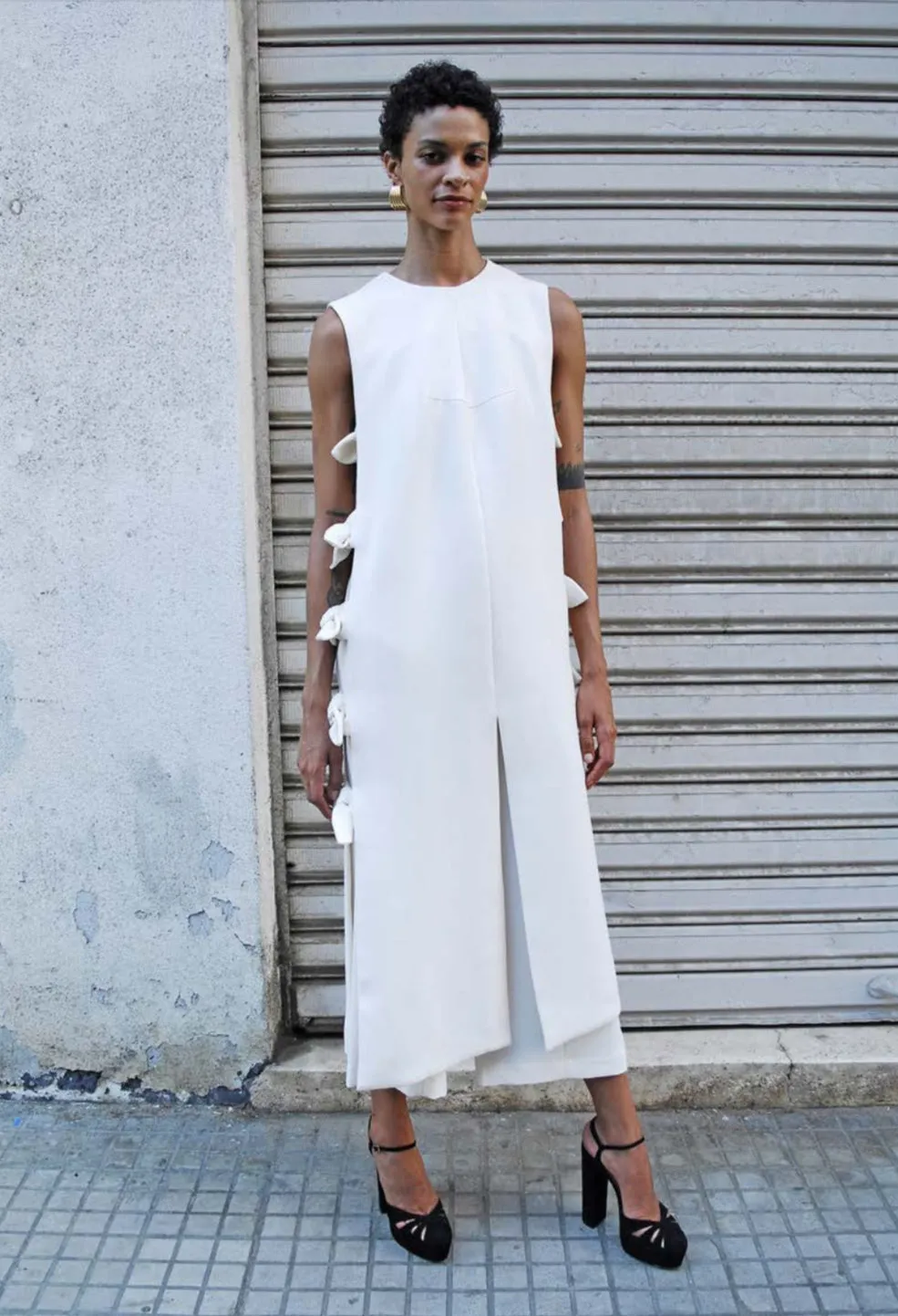 Verushka Dress in Cream