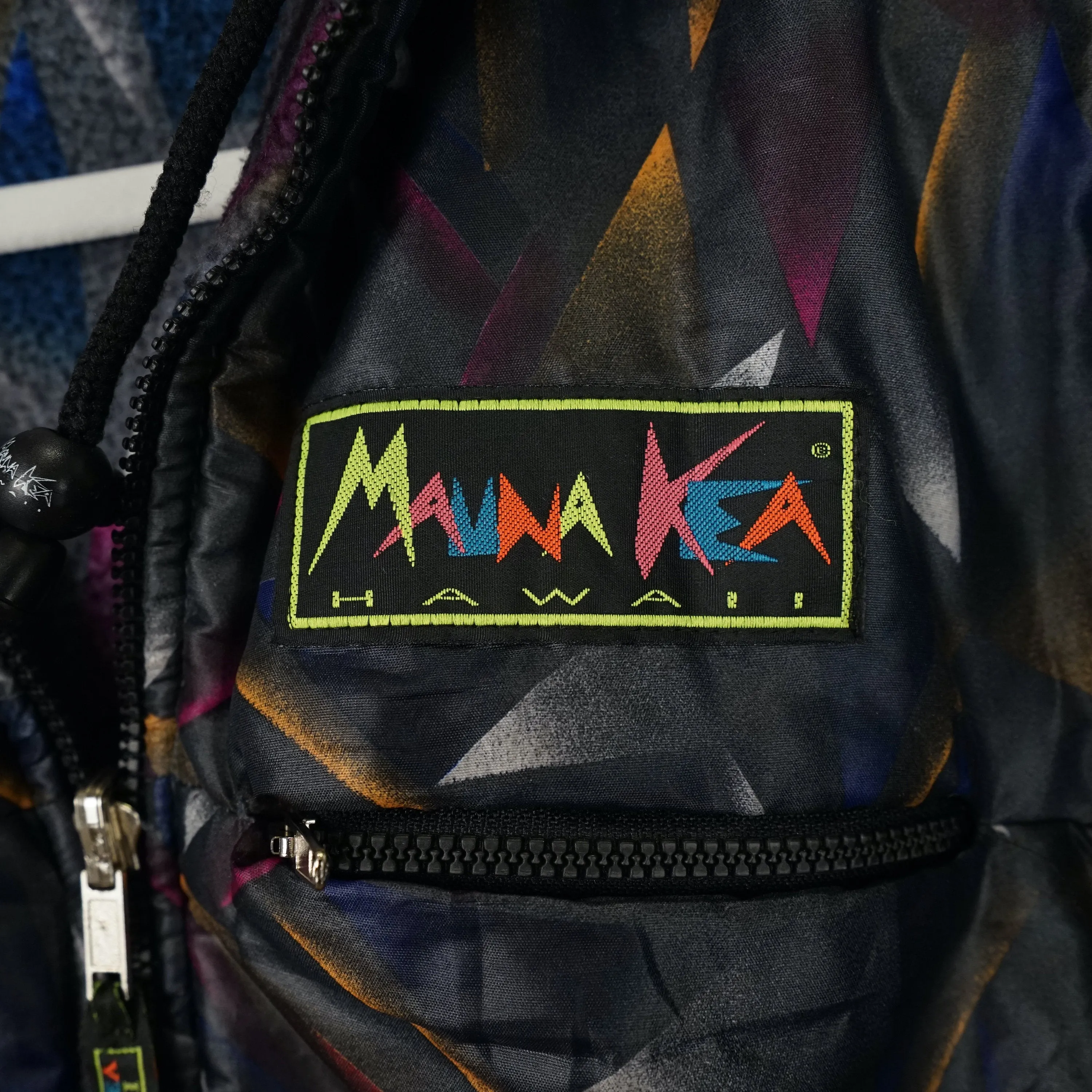 Vintage reversible fleece Ski Jacket Size M