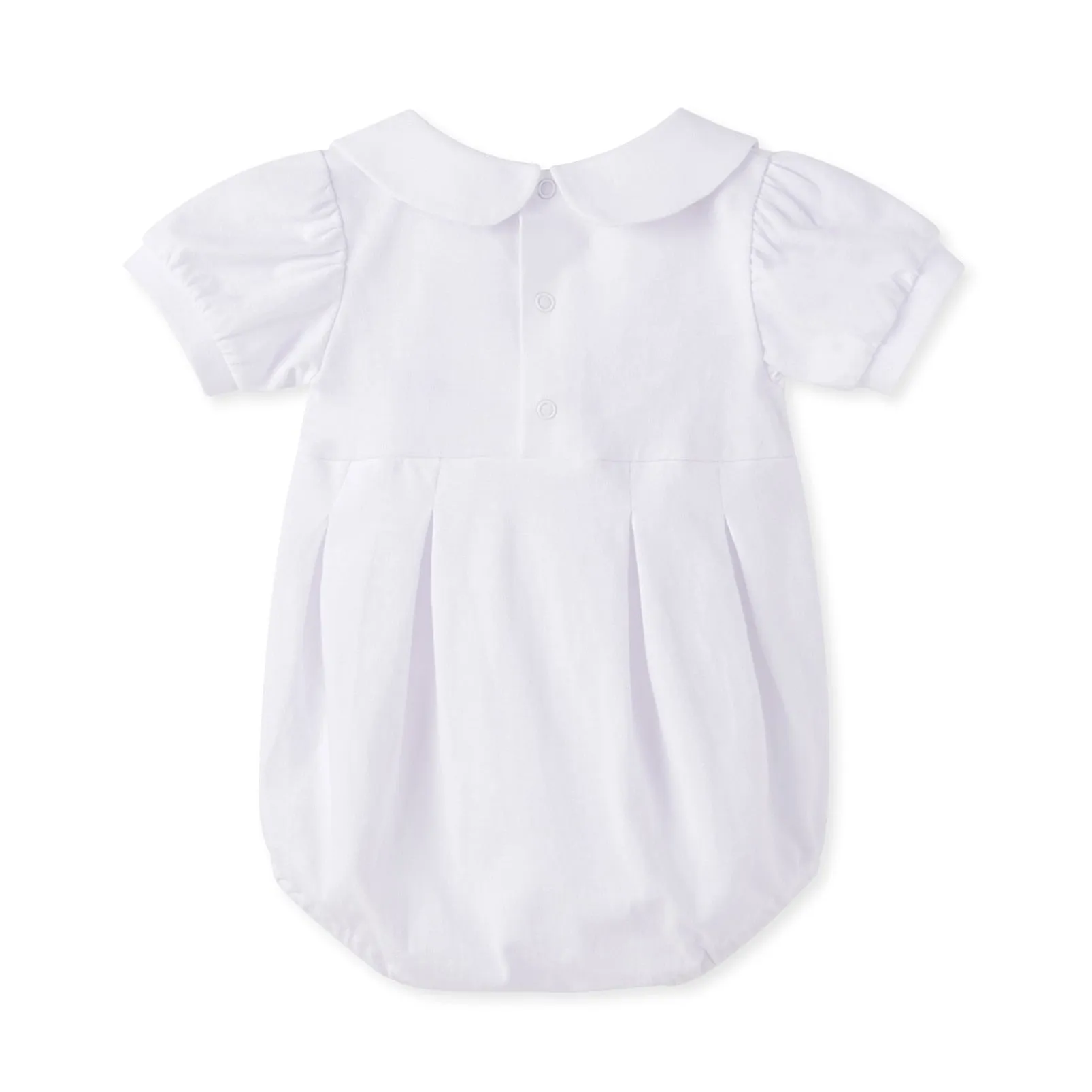 White Baby Short Sleeve Bodysuit