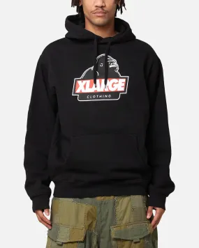 X-Large Slanted Hoodie Pigment Black
